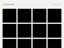 Tablet Screenshot of nirajcreative.com